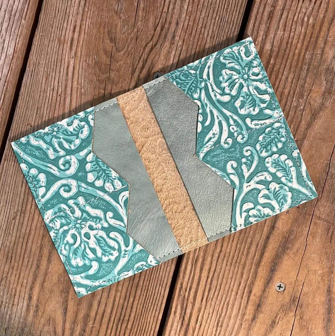 Waylon Wallet -  w/ Turquoise Sand tool