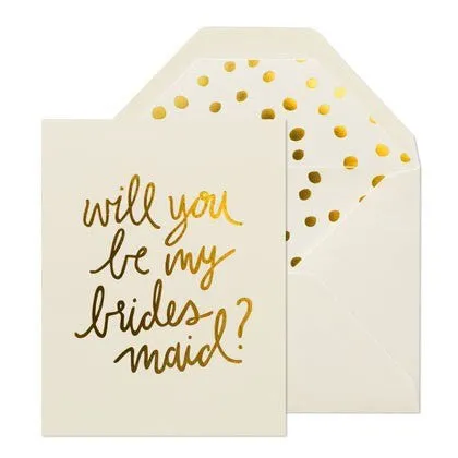 WEDDING-SP- WILL YOU BE MY BRIDESMAID?