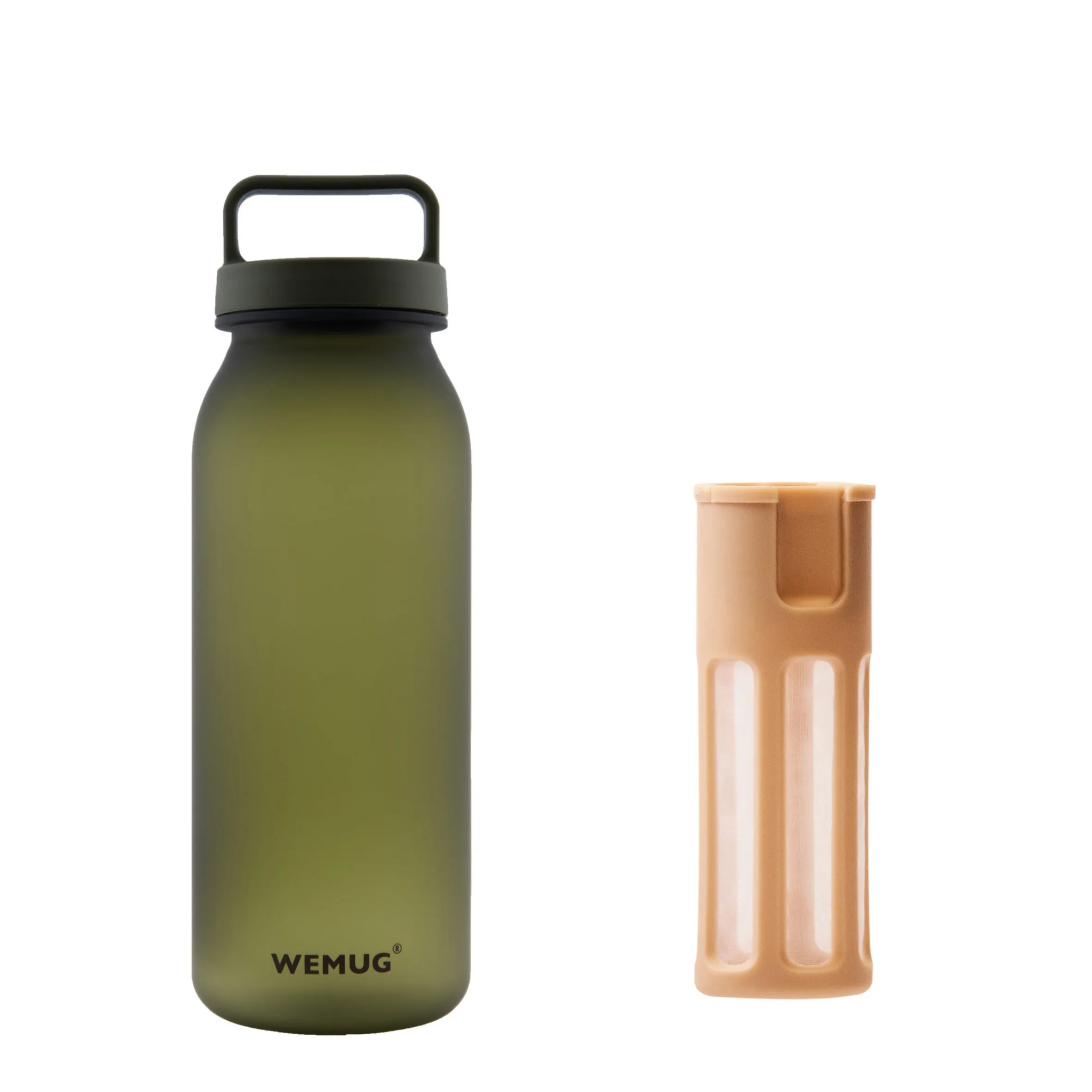 WEMUG Handled Water Bottle/Brew Bottle F620 BPA-Free Tritan