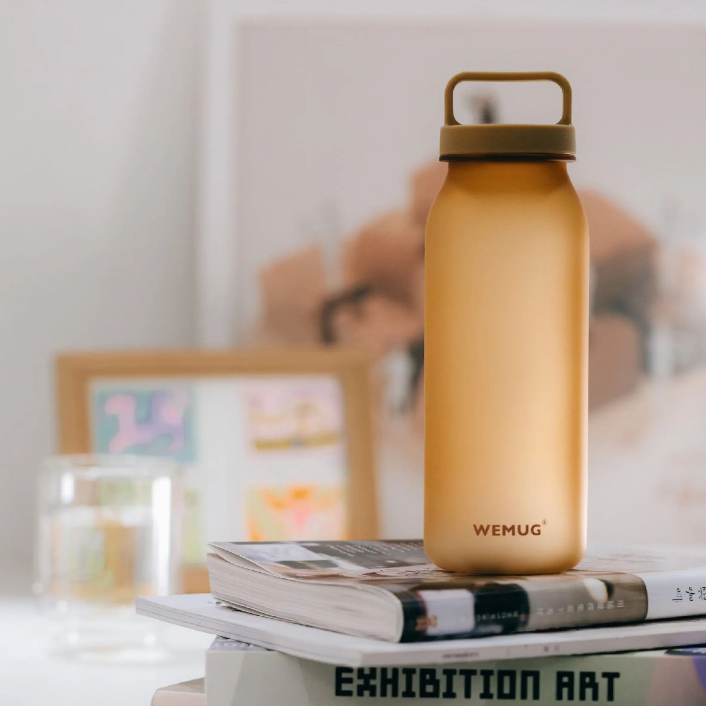 WEMUG Handled Water Bottle/Brew Bottle F620 BPA-Free Tritan