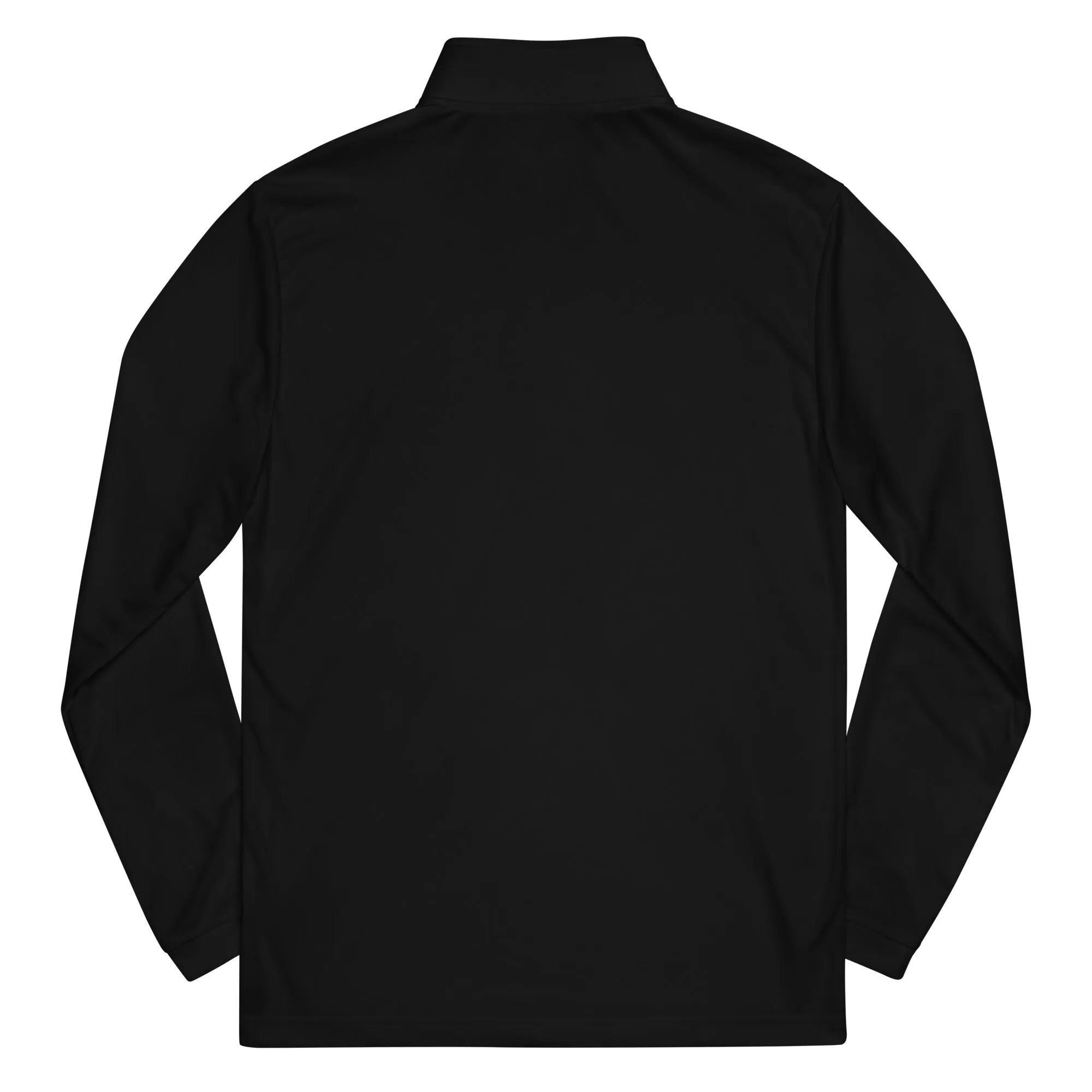White Leaf Adidas Quarter zip pullover