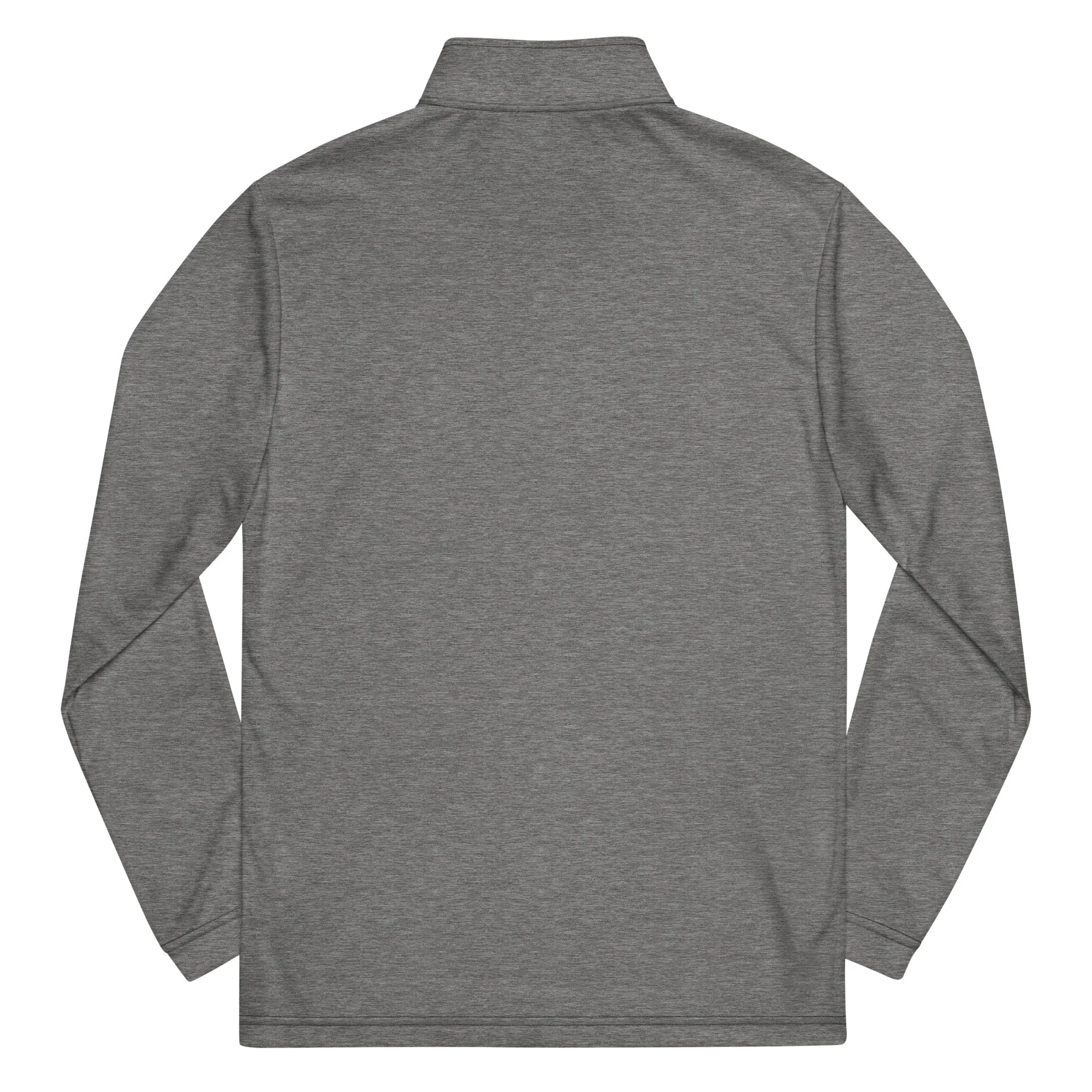 White Leaf Adidas Quarter zip pullover