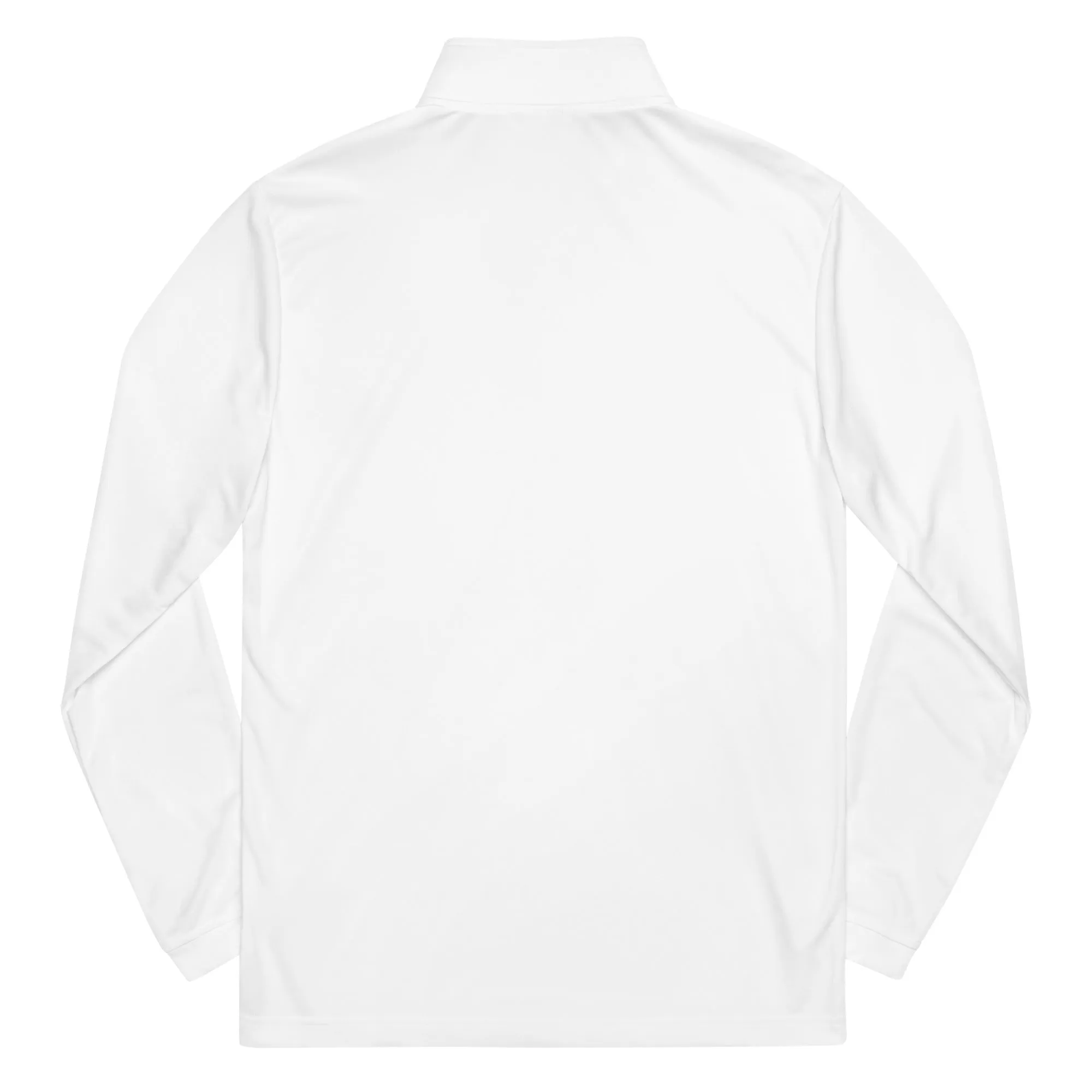 White Leaf Adidas Quarter zip pullover