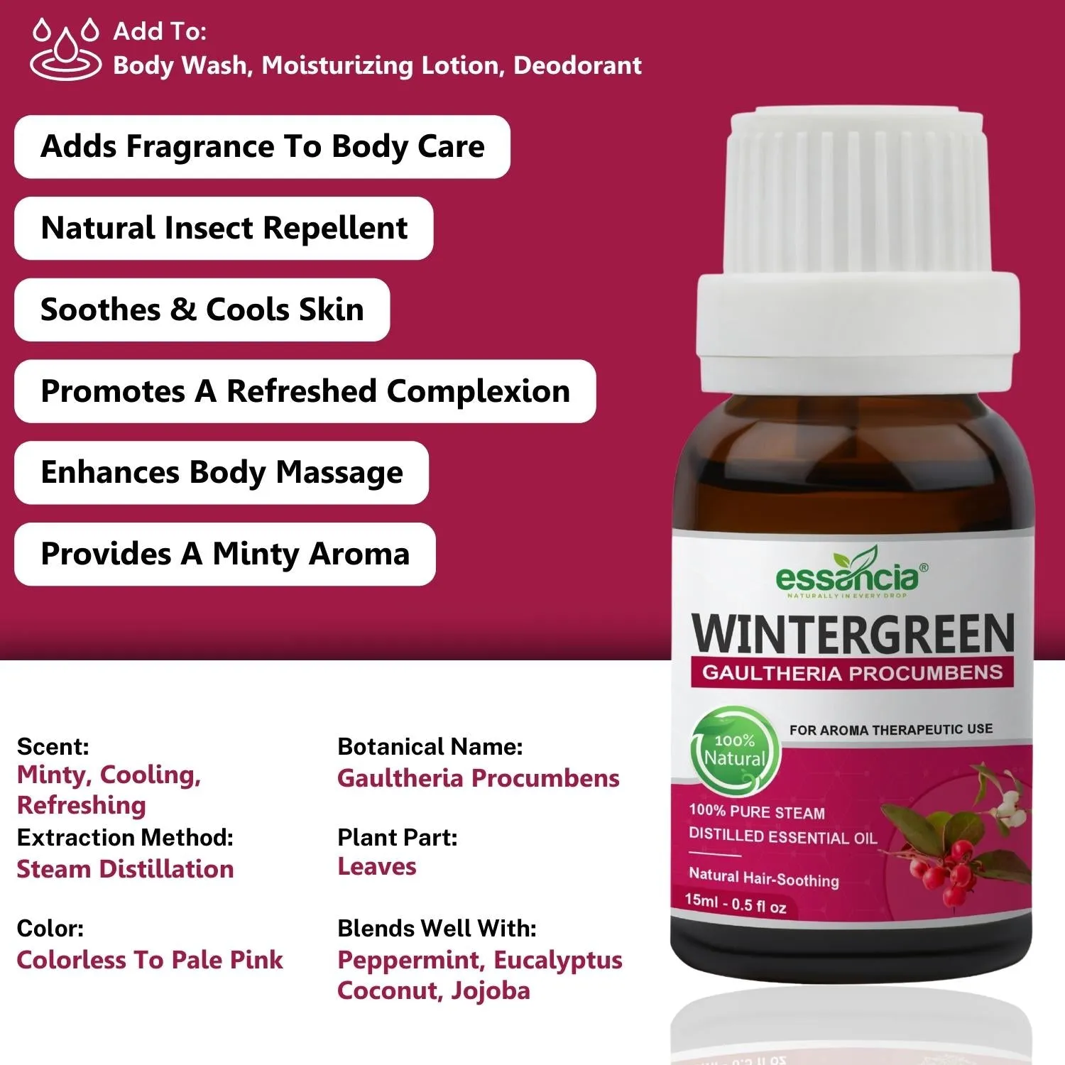Wintergreen Essential Oil