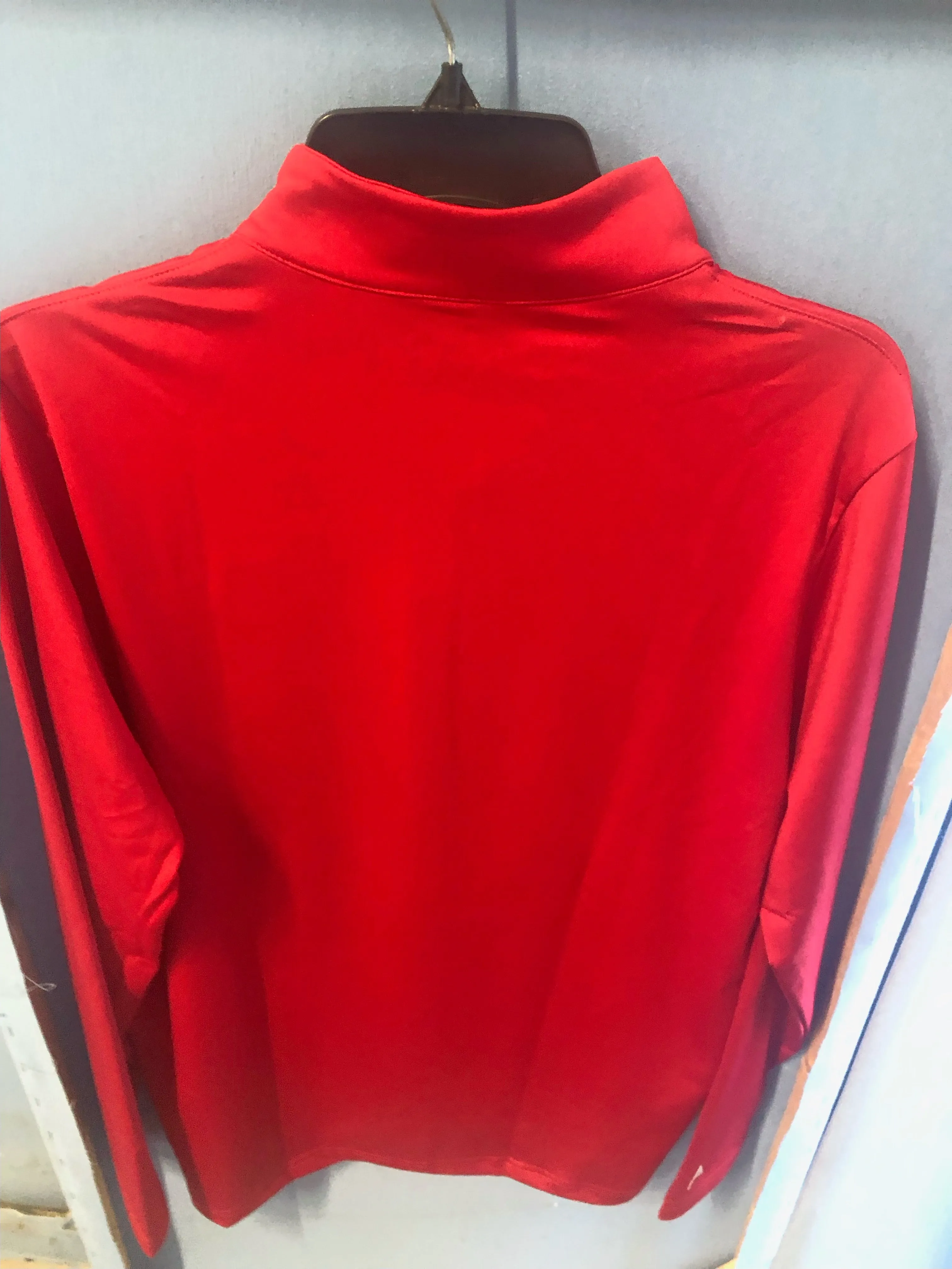 Wisconsin Badgers Adult Antigua Red Pace 1/4 Zip