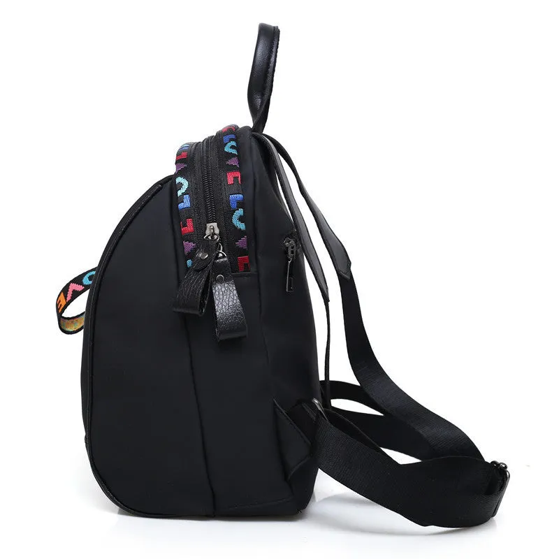 Women's Cloth Spring Korean Fashion Ribbon Solid Backpacks