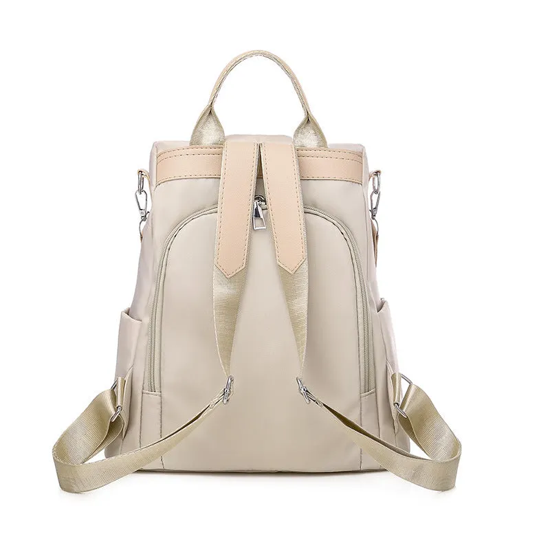 Women's Ethnic Style Embroidered Waterproof Oxford Cloth Temperament Backpacks