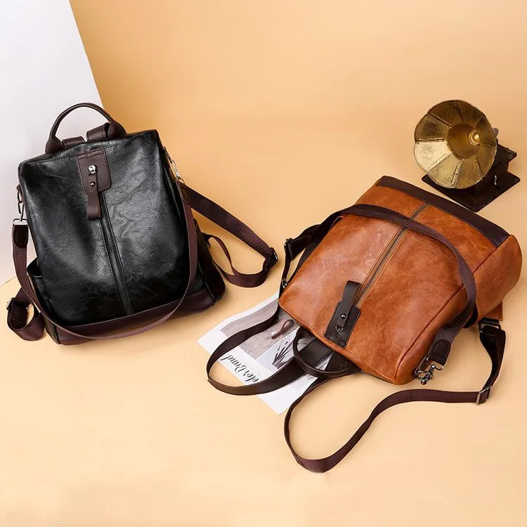 Women's Fashion Trendy Nylon Cloth Large Capacity Backpacks