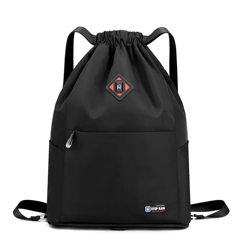 Women's Female Winter Korean Fashion Simple Drawstring Backpacks