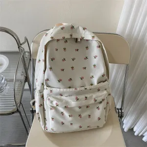 Women's Fresh Printed High College Preppy Style Backpacks