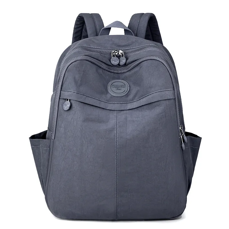 Women's Large Capacity Korean Waterproof Tide Computer Backpacks