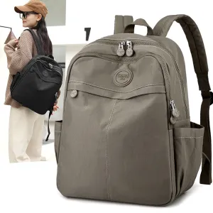 Women's Large Capacity Korean Waterproof Tide Computer Backpacks