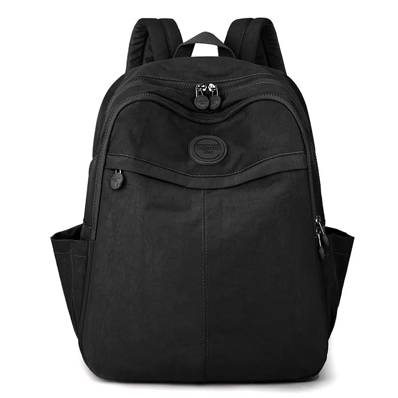 Women's Large Capacity Korean Waterproof Tide Computer Backpacks