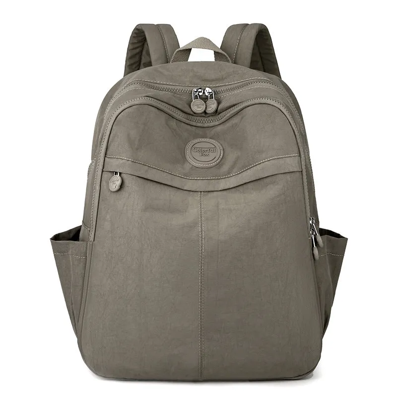 Women's Large Capacity Korean Waterproof Tide Computer Backpacks
