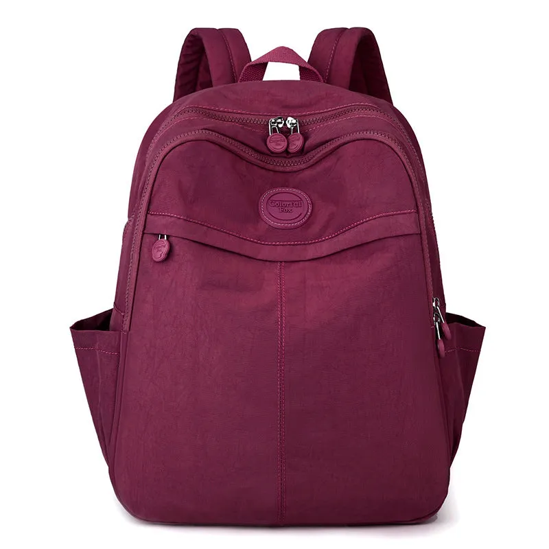 Women's Large Capacity Korean Waterproof Tide Computer Backpacks