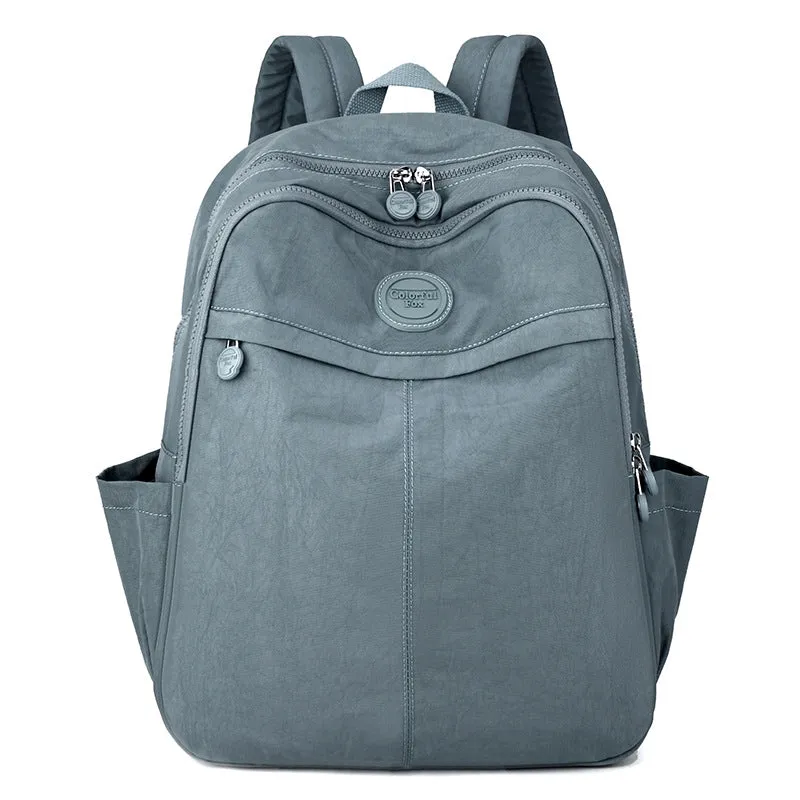 Women's Large Capacity Korean Waterproof Tide Computer Backpacks