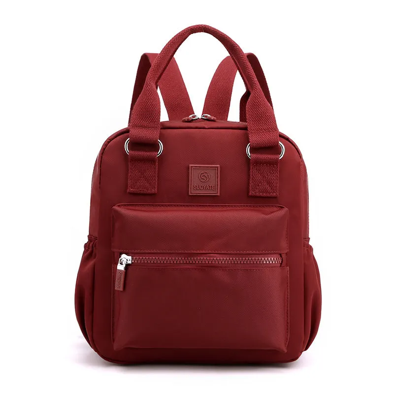 Women's Unique Korean Nylon Fashion Artistic Backpacks
