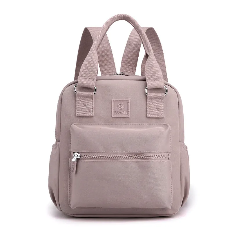 Women's Unique Korean Nylon Fashion Artistic Backpacks