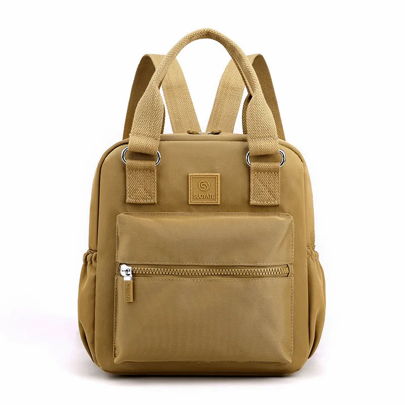 Women's Unique Korean Nylon Fashion Artistic Backpacks