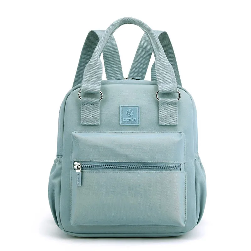 Women's Unique Korean Nylon Fashion Artistic Backpacks