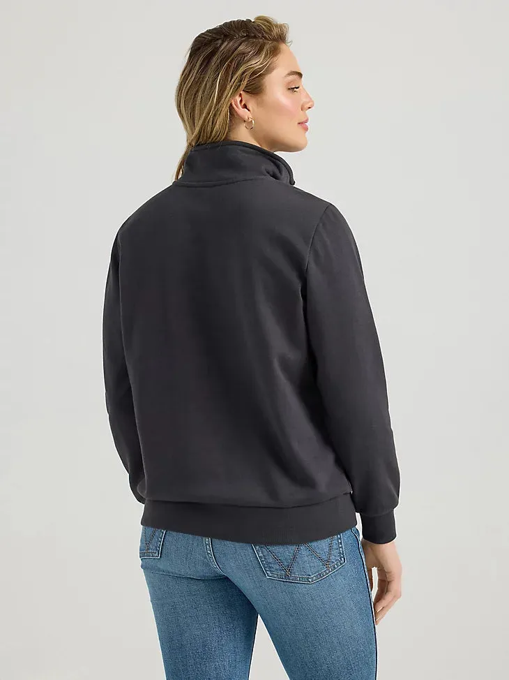 Women's Wrangler Long Live Cowboys 1/4 Zip Pullover