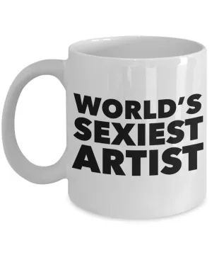 World's Sexiest Artist Mug Ceramic Coffee Cup