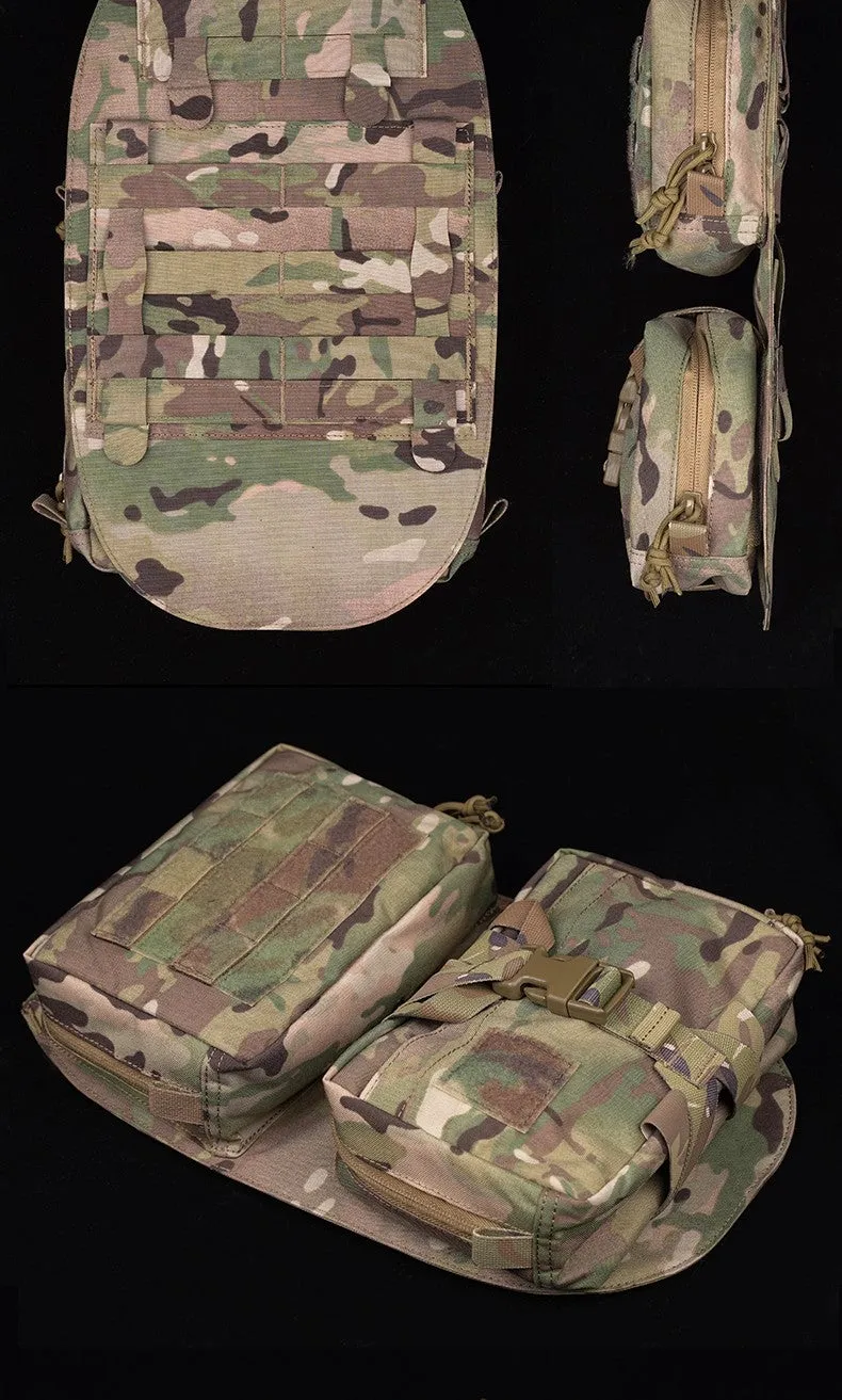 WST Scarab Tactical Molle Backplate - Ranger Green