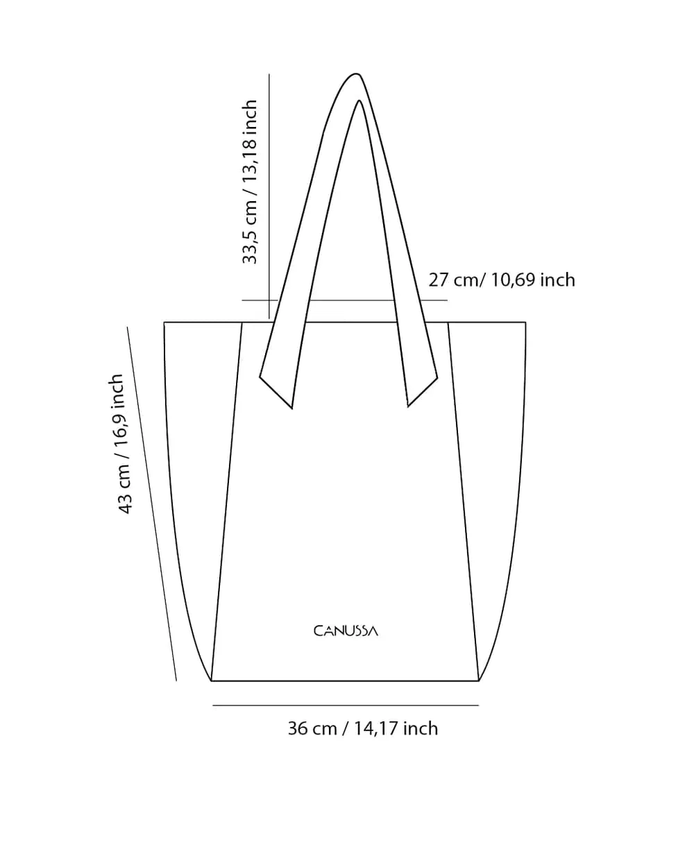XXL Vegan Leather Tote Bag | Camel