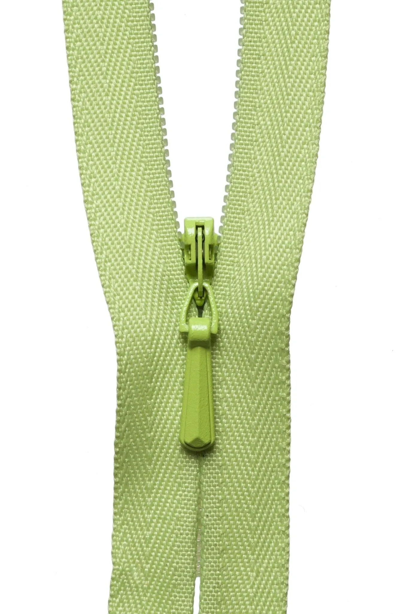 YKK Concealed / Invisible Zip - 56cm / 22'' - Light Meadow 874