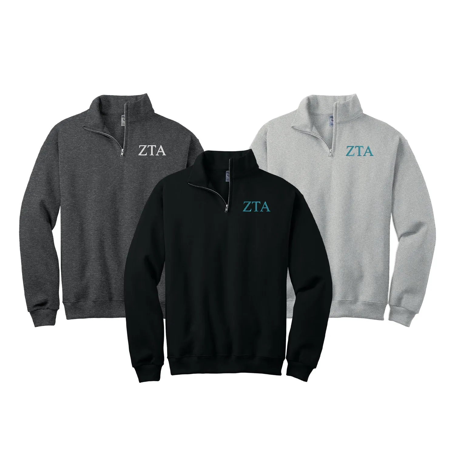 Zeta Tau Alpha Qzip Sweatshirt