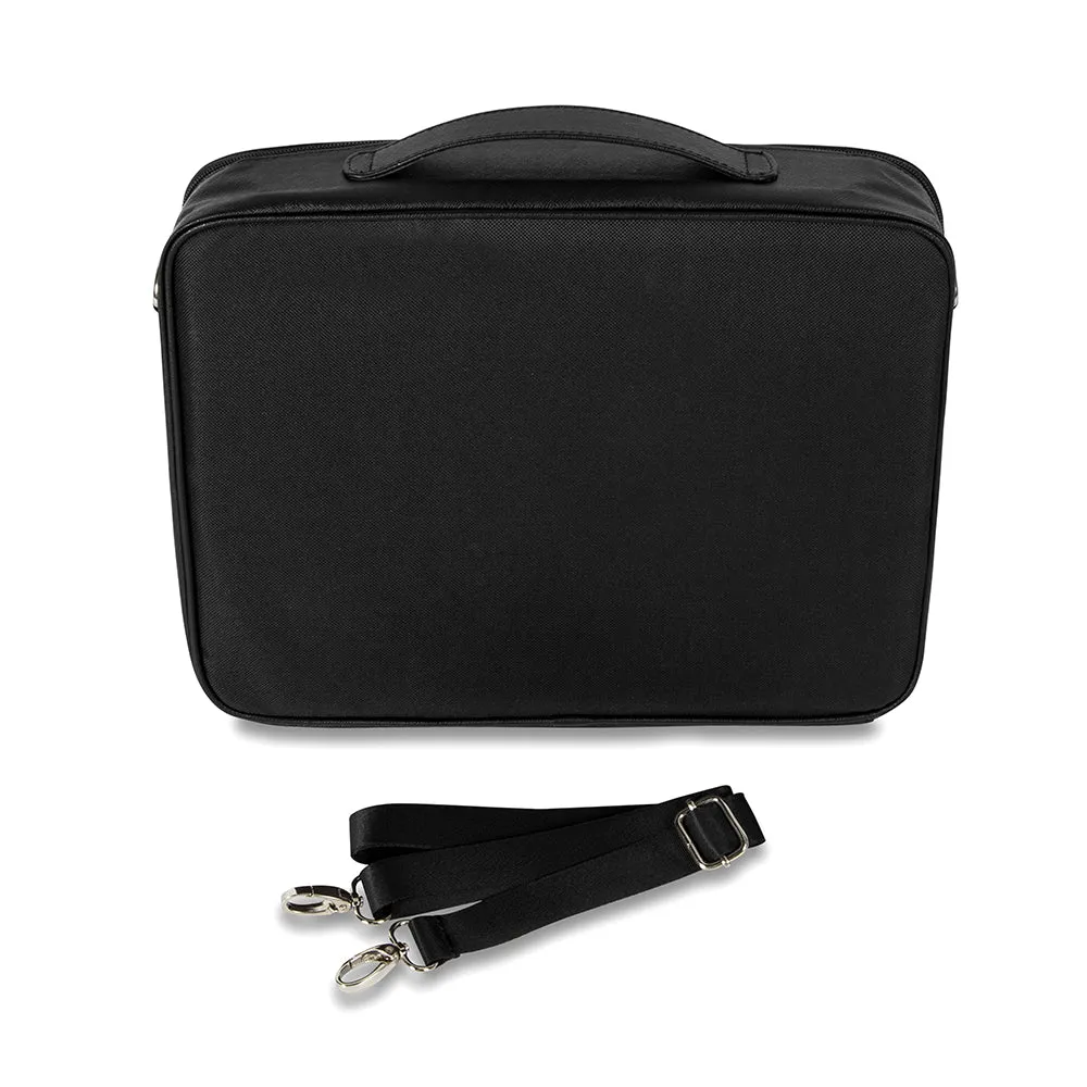 Zip Binder -  Storage for Craft Supplies and Jewelry. Black