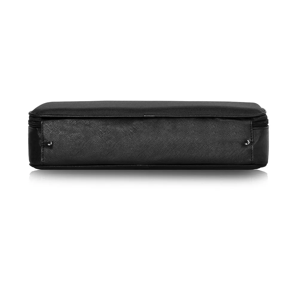 Zip Binder -  Storage for Craft Supplies and Jewelry. Black