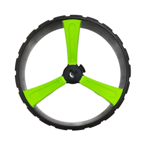 ZIP X5 REAR WHEEL 15MM AXLE - BLACK